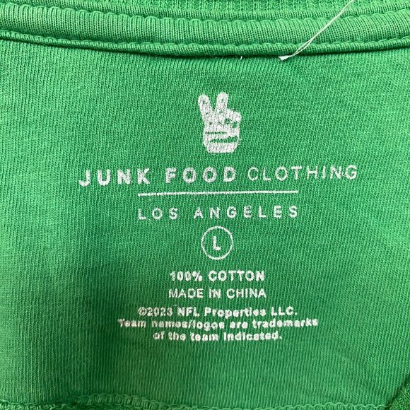 Philadelphia Eagles Vintage Style Crop Top Crewneck Sweatshirt Large - Picture 4 of 4